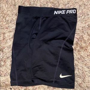 Mid length Nike pro shorts